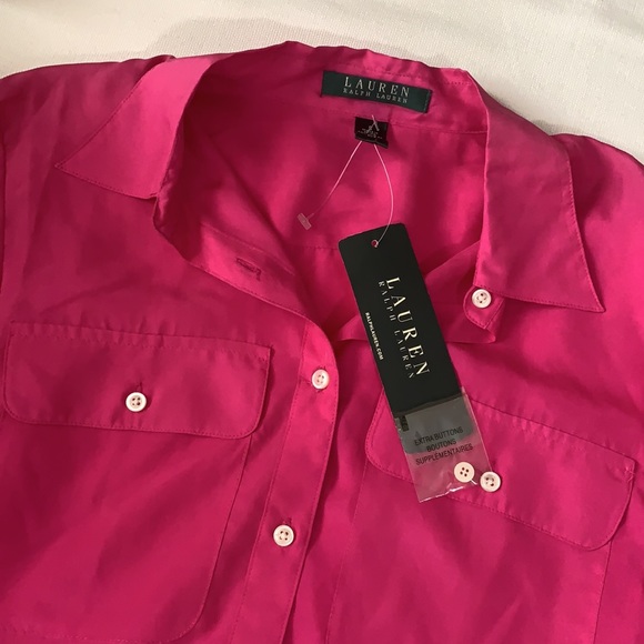 Brand New Silk Top - Picture 2 of 4